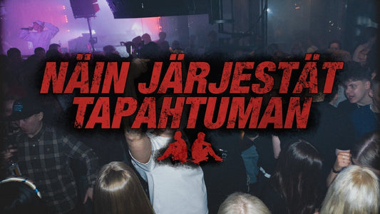 TAPAHTUMAN JÄRJESTÄMINEN ALUSTA LOPPUUN